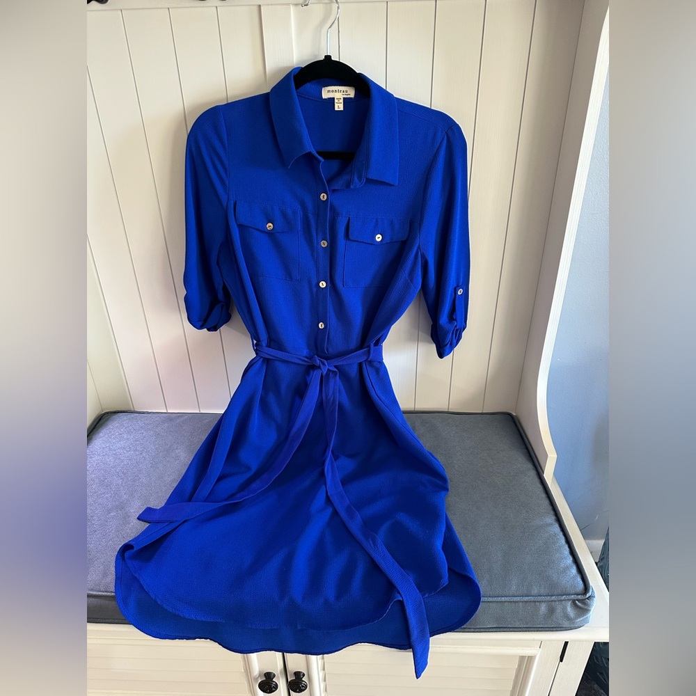 Monteu Royal Blue Dress